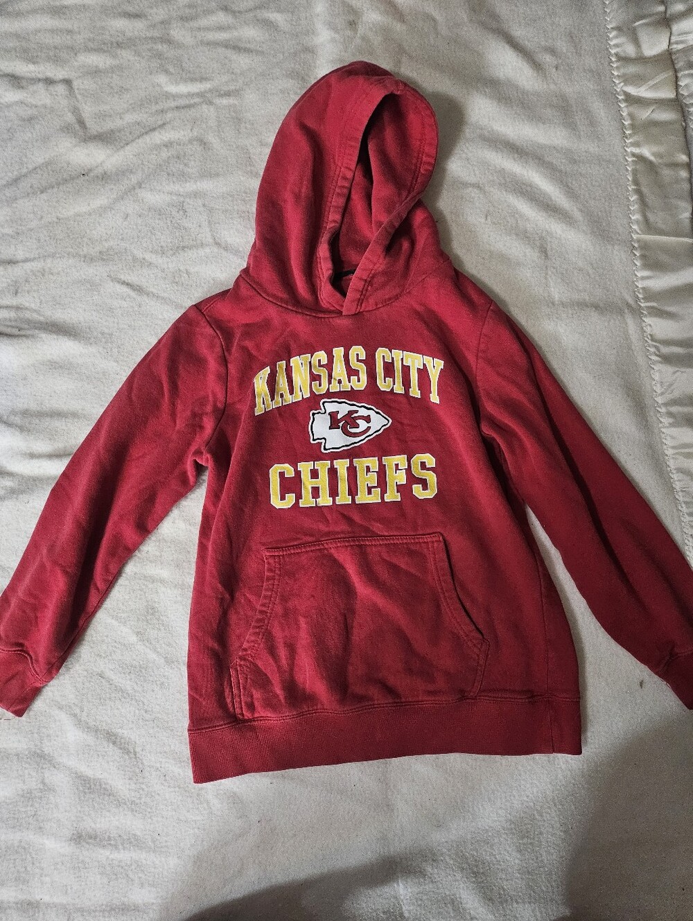 Kansas City Chiefs Red Kids Hooded Sweatshirt